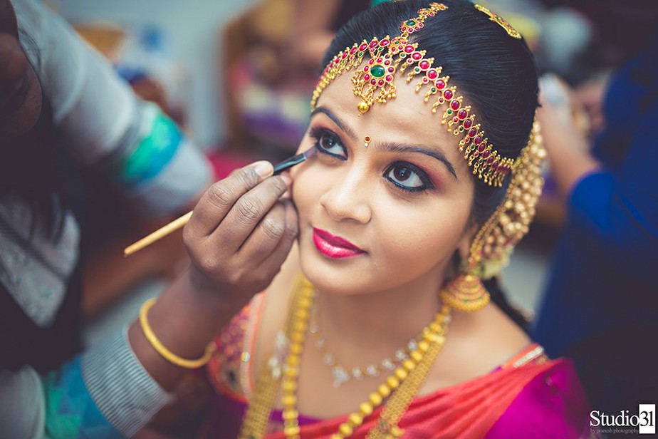 South Indian bridal makeup by StarBridals